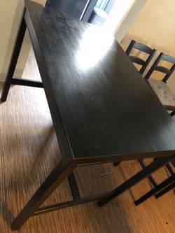 NORDVIKEN Table and Bar Stools
