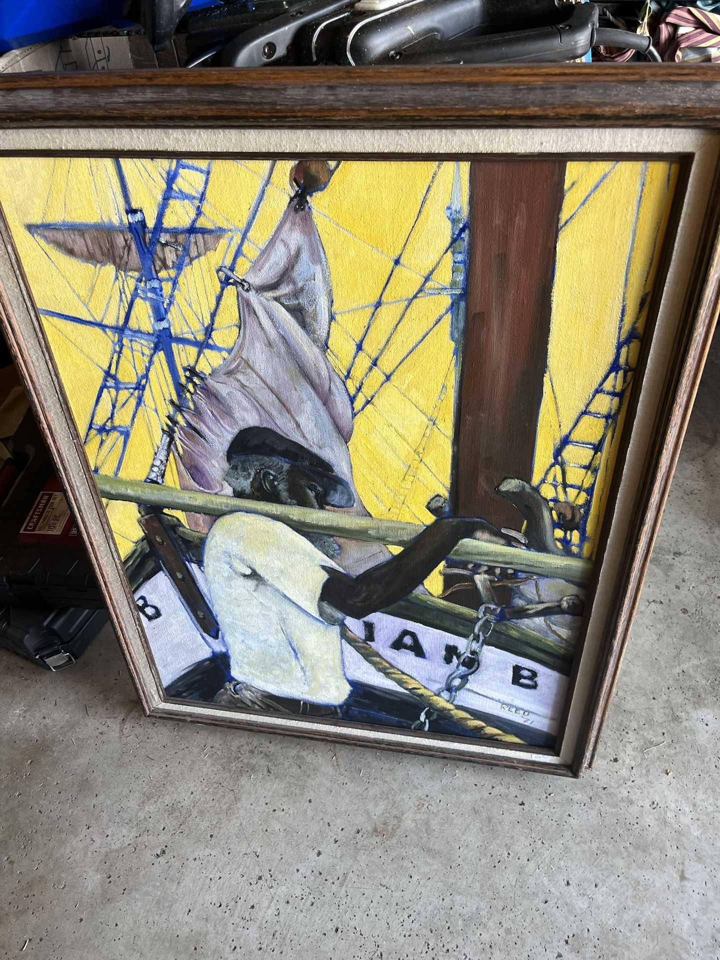 Original Artwork 27” Wide X 35” Long