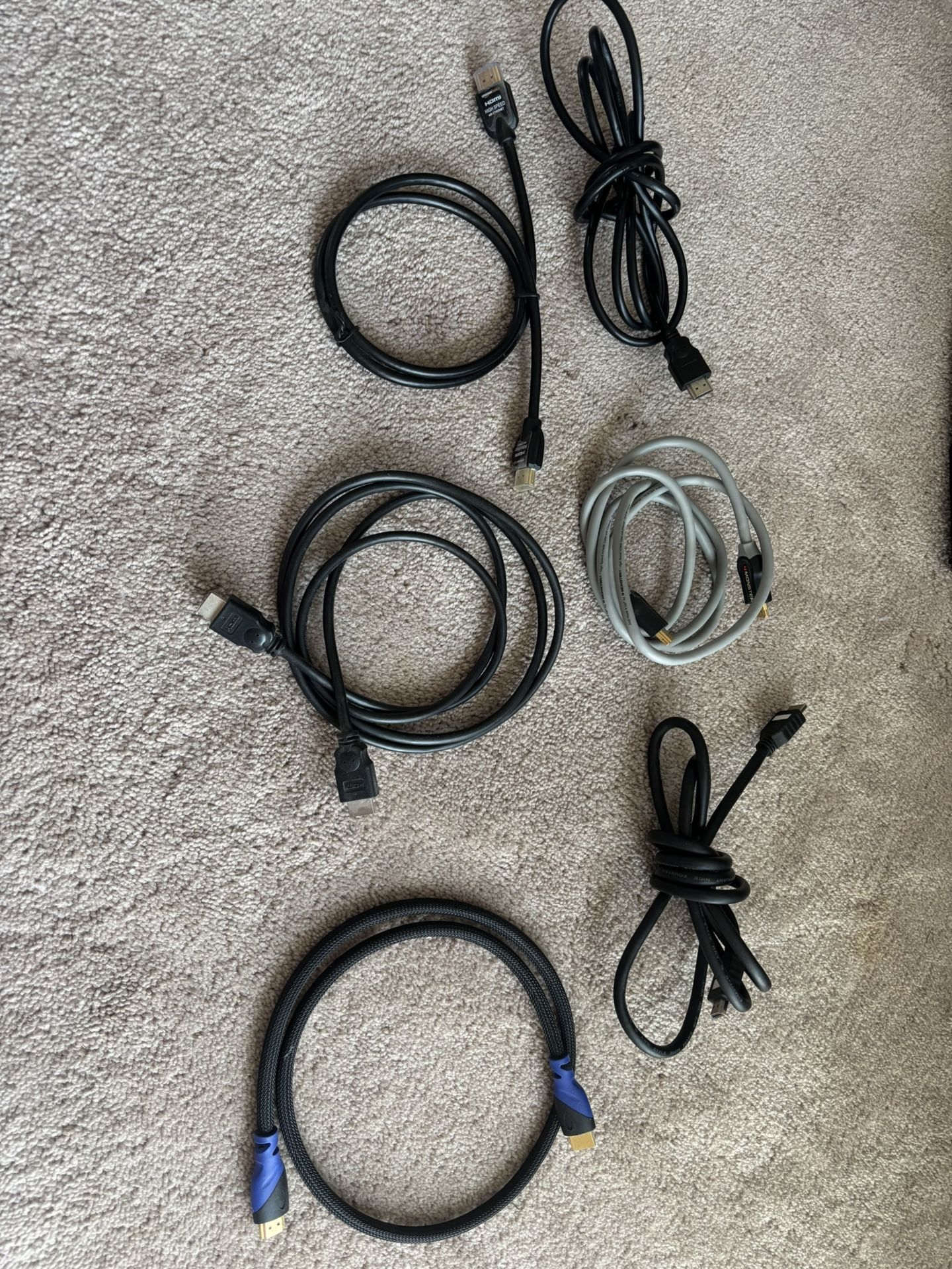 HDMI Cables (6 Count)