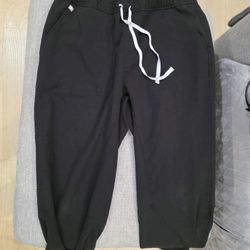 FIGS Tansen Jogger Scrub Pants Mens Size XL, Black 