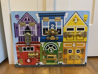 Melissa & Doug Latches Board
