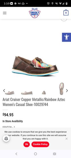 Ariat womens slip on shoe size 8