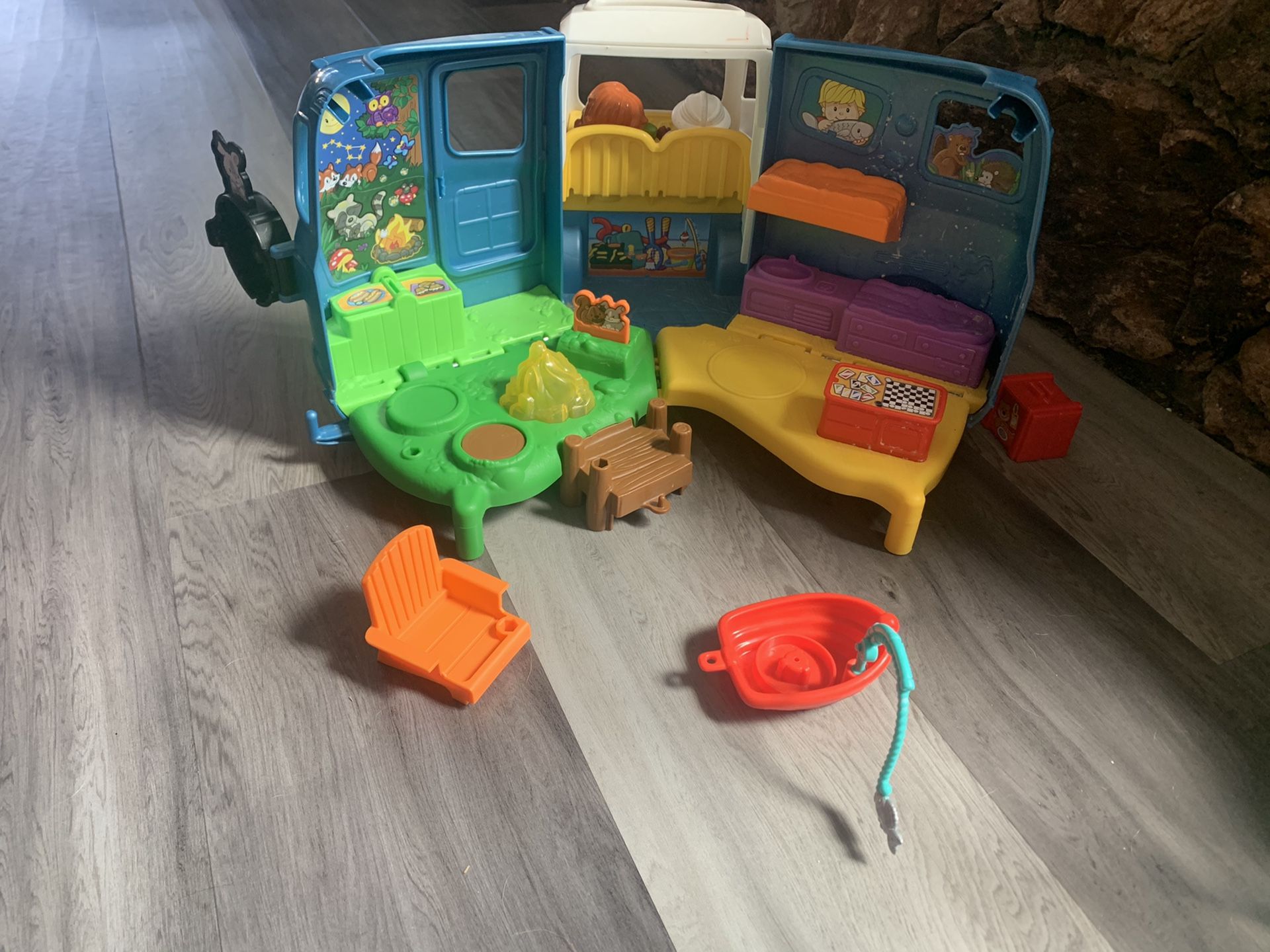 Fisher price camping RV