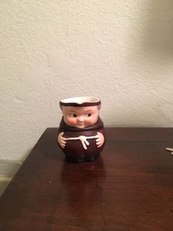 Vintage goebel friar creamer 2 1/2"