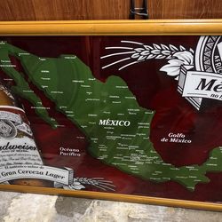 Budweiser frame in excellent condition