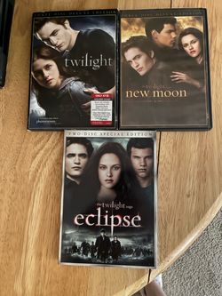 Twilight saga  Dvds 8 disc total for $8