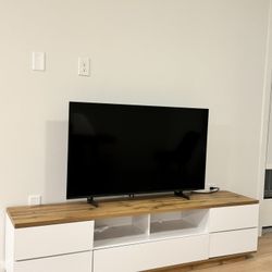 Tv and Tv's Desk 