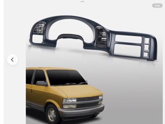 Gauge Cluster Dash Radio Bezel  for Astro van gmc safari
