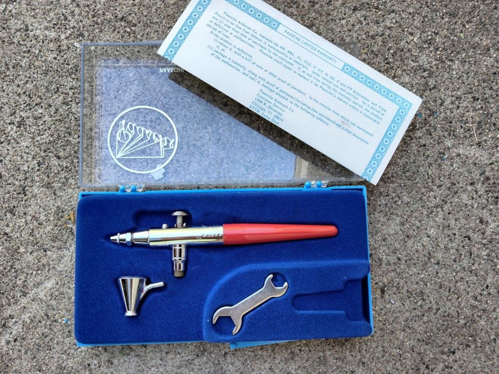  Paashe  Dual Action Pro Airbrush --Brand New