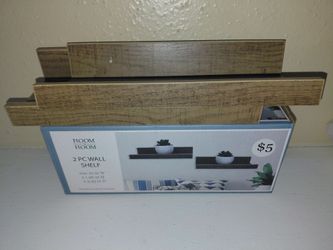 4pc wall shelf