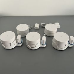 Google Mesh Wifi - 5 Access Points