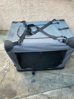 Soft-Sided Collapsible Pet Crate Carrier