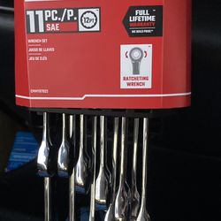 Craftsman  11pc Ratchet Wrench Set SAE
