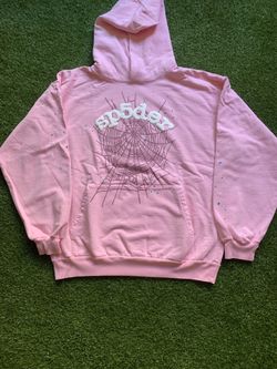 XXL Pink Sp5der Hoodie