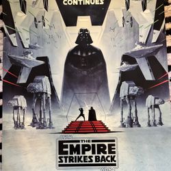 Star Wars The Empire Strikes Back movie poster 