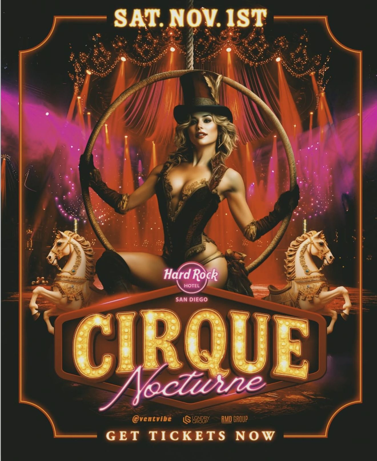 Hard Rock Hotel Halloween Party Tickets Nov 1, San Diego