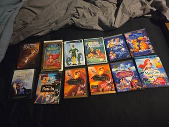 Rock Cds and Disney dvds