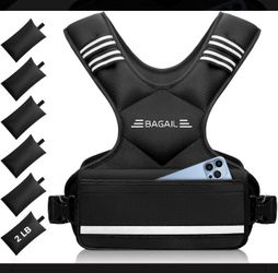 BAGAIL Adjustable Weighted Vest for Women 4-10lb/12-18lb/20-32lb, Comfortable U-Neck