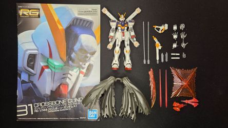 RG Crossbone Gundam X1 Model Real Grade 1/144 Scale Bandai Model Kit
