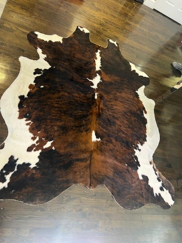 Area Carpet Cow Skin