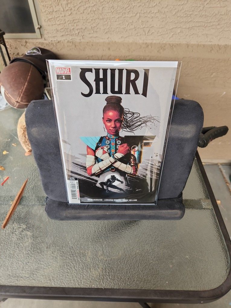 marvel shuri 1 comic 2nd printing