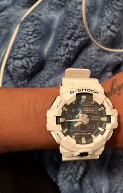 White g shock