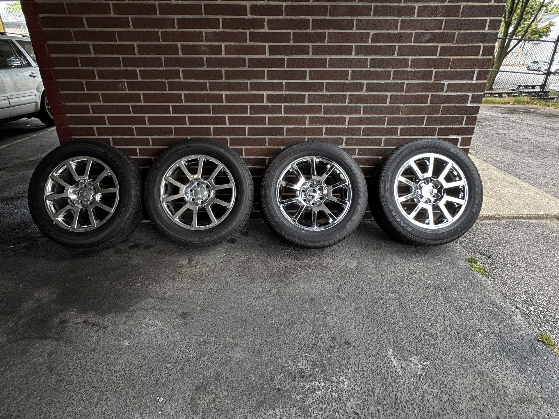 Factory 20” Chrome Rims
