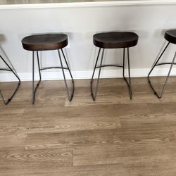 Wood Bar Stools 