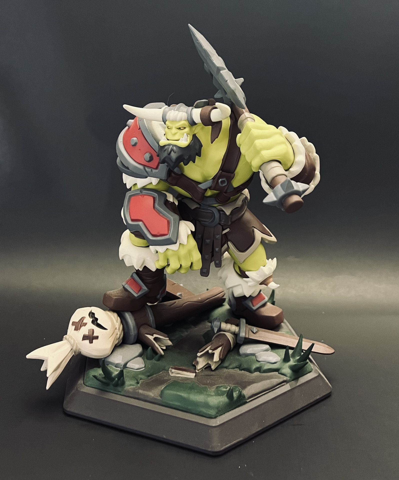 Warcraft Orc Statue Collectible 