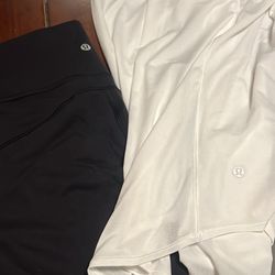 Lululomon Leggings And Shirt 
