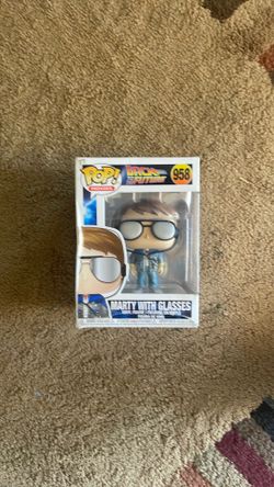 Back to the future Marty with Glasses funko pop