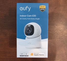 2x Eufy Security 4K Indoor Camera E30