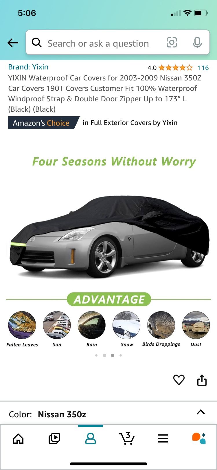Waterproof Car Cover