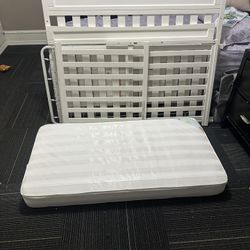Baby Crib And Mattress 
