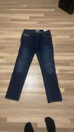 Sun Stone Straight Fit Dark Blue Jeans 34x32 NWT