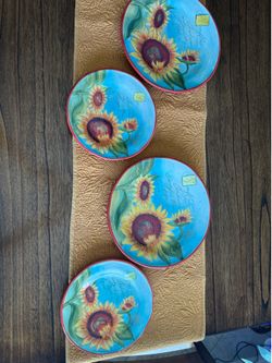 Sunflower Dishes