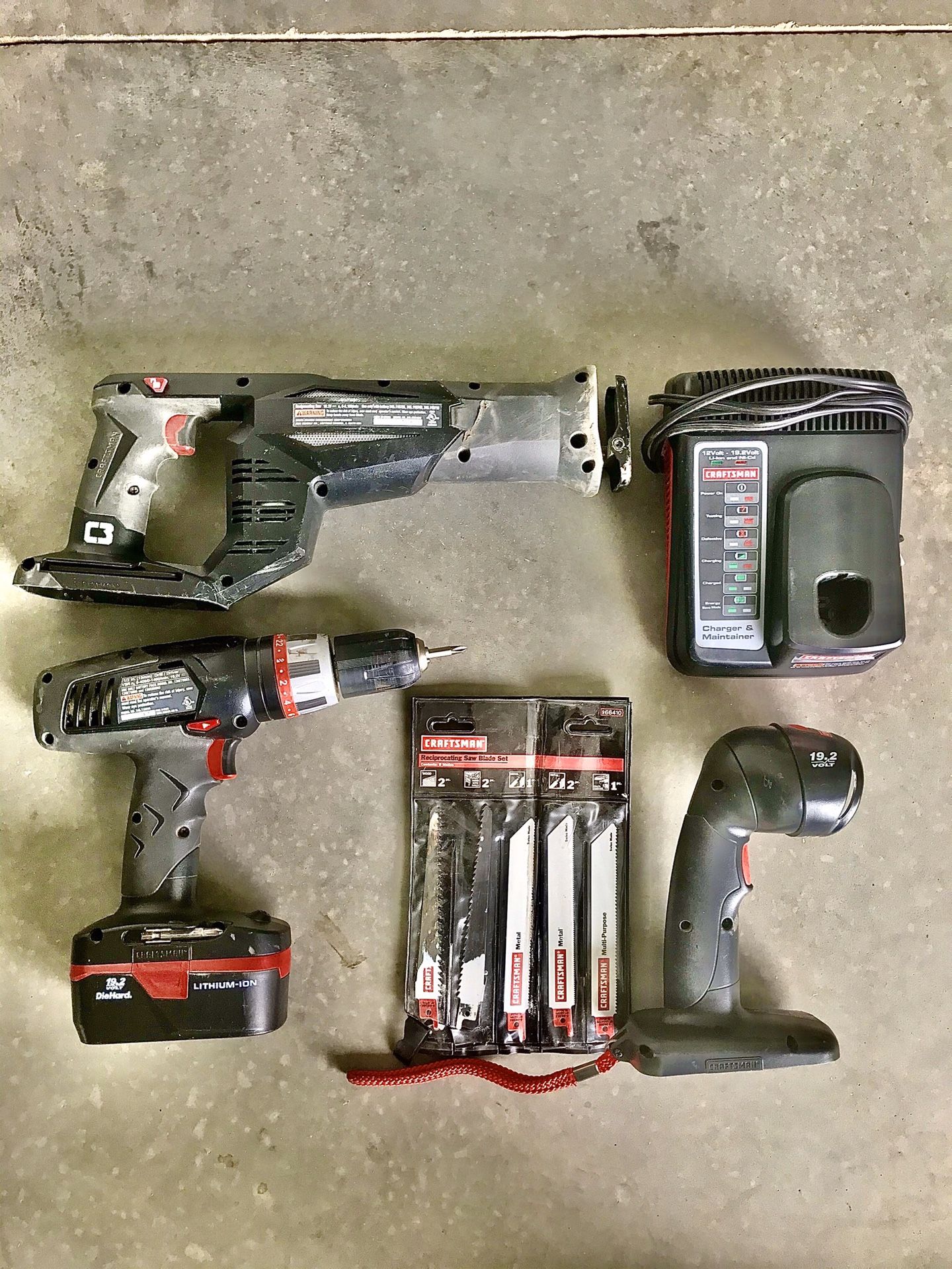 Craftsman Cordless Tool Set