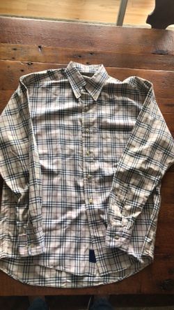 Men’s Burberry button down size M.