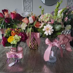 Silk Flower Arrangements $20 and Up