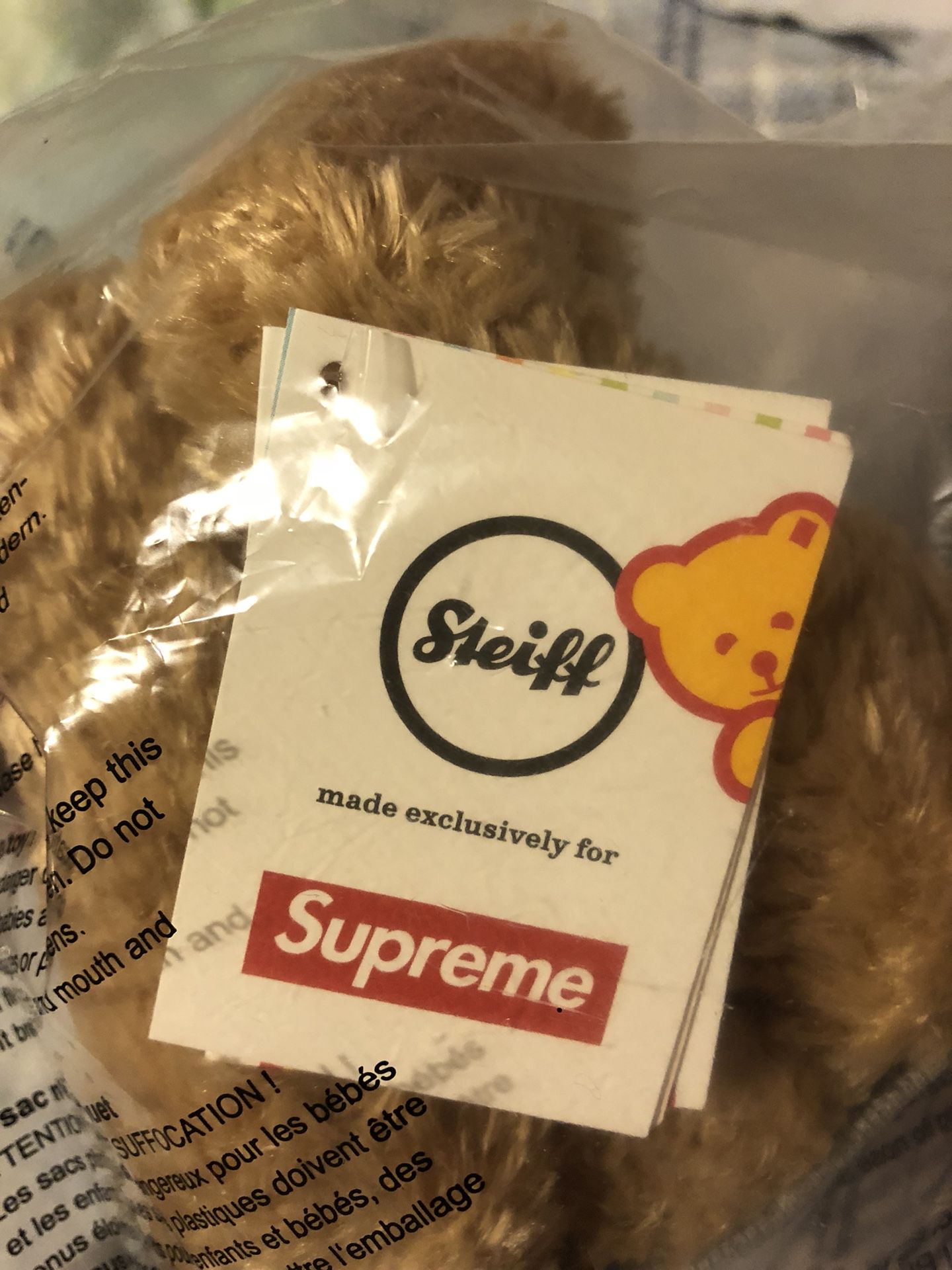 Supreme Steiff Teddy Bear box logo hoodie for Sale in Chino Hills, CA -  OfferUp