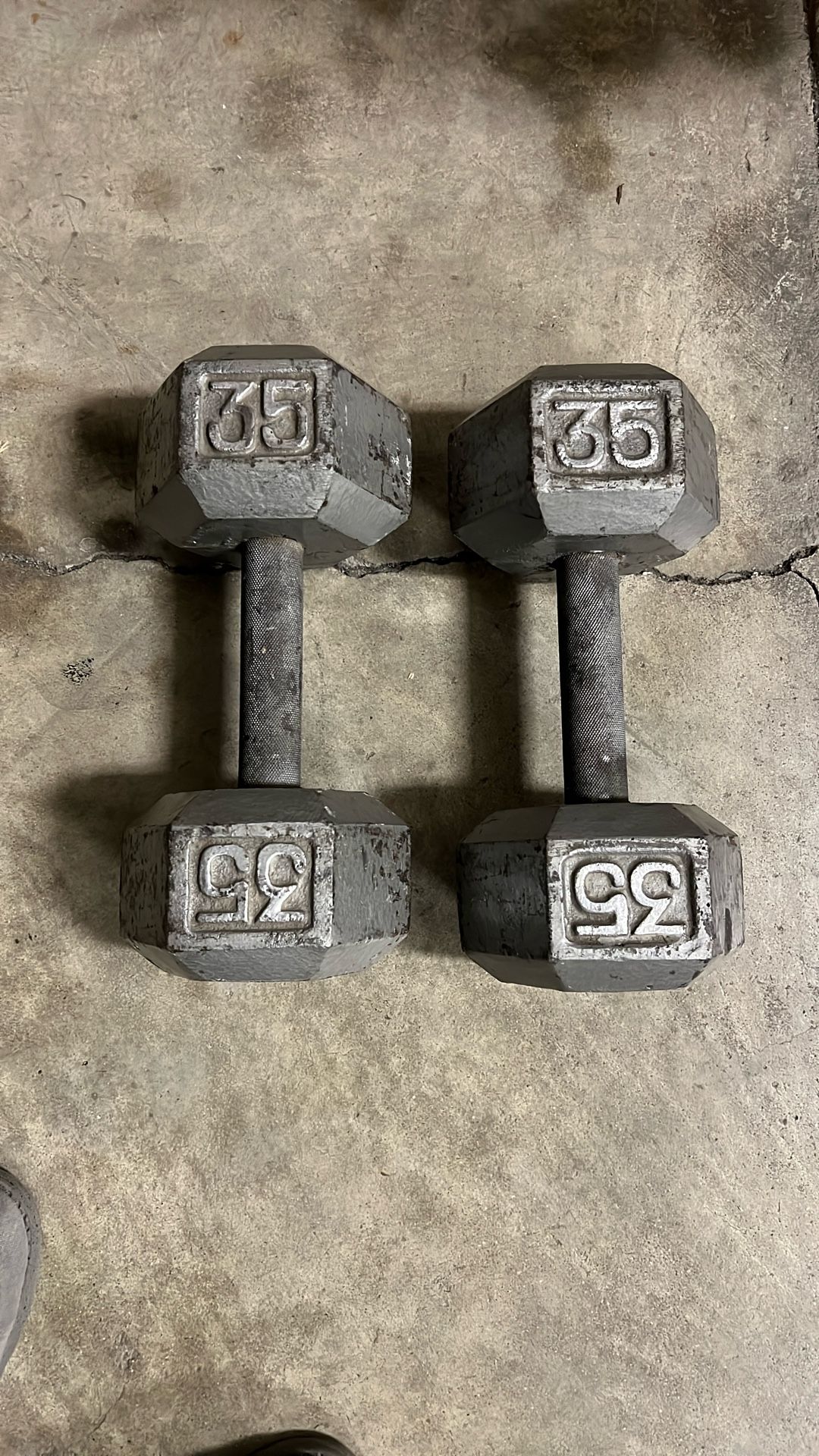 35lb Dumbbells