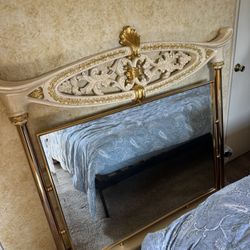 Headboard & Mirror Combo