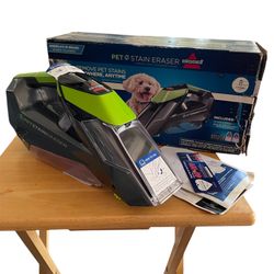 New Bissell Rechargeable Pet Stain Eraser 