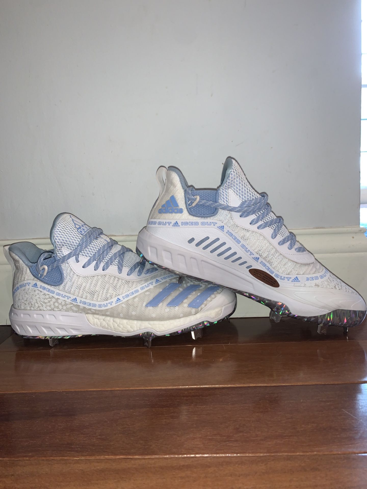 LIMITED EDITION Size 12 Adidas Iced Out Baseball Cleats