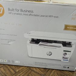HP Laserjet Pro MFP M28w
Just used it this morning, it works perfect 
Printer paper also included

