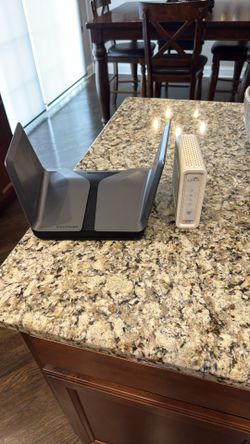 Nighthawk AX8 Stream WiFi Router And Cable Modem 