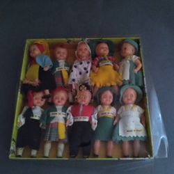 Vtg Doll Set