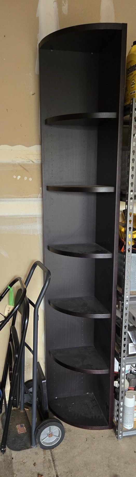 2 Solid Wood Corner Shelfs