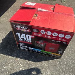 Weld-Pak 140 Amp MIG and Flux-Core Wire Feed Welder, 115V, Aluminum Welder with Spool Gun sold separately