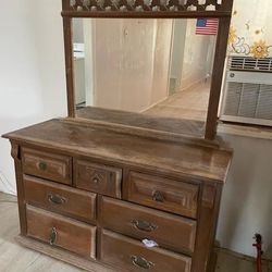 Bedroom Dresser With Mirror 